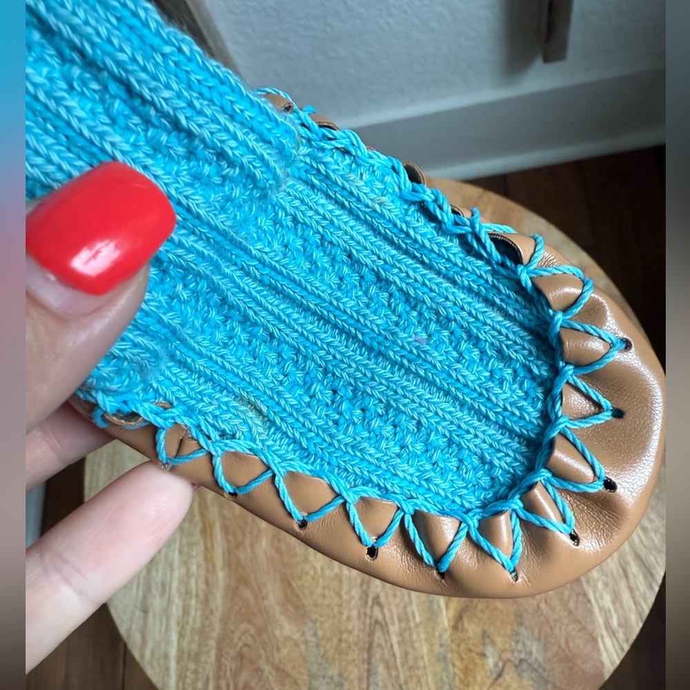 Hanna Andersson slipper sock Mocs sz: 0 - Picture 2 of 6